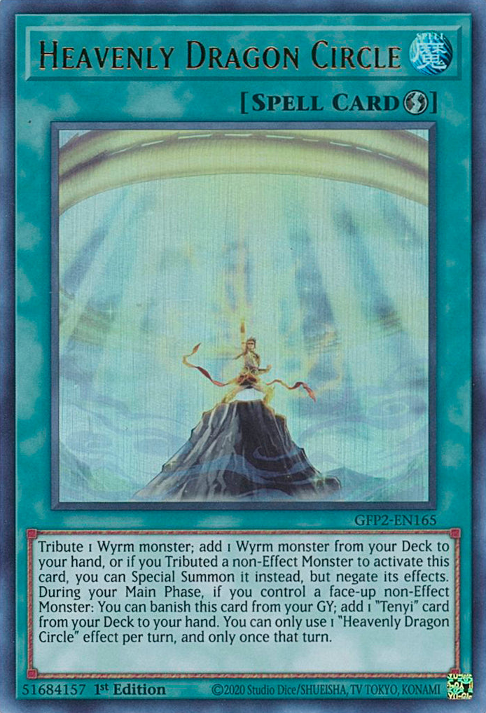 Heavenly Dragon Circle [GFP2-EN165] Ultra Rare | Jomio and Rueliete's Cards and Comics