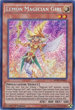 Lemon Magician Girl [MVP1-ENS51] Secret Rare | Jomio and Rueliete's Cards and Comics