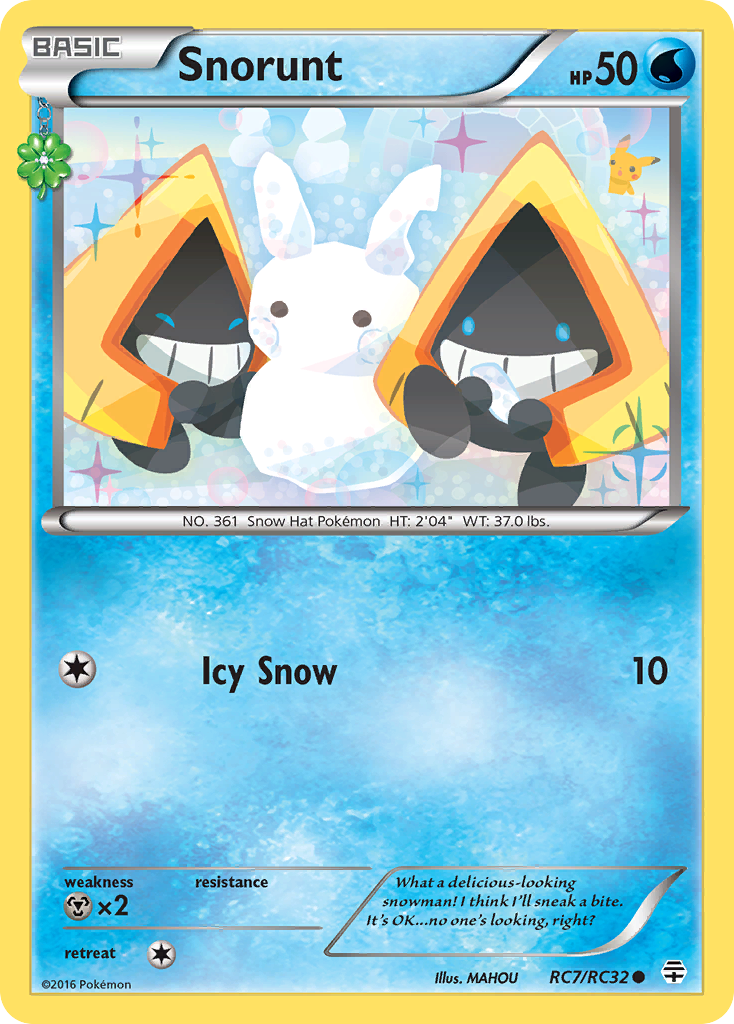 Snorunt (RC7/RC32) [XY: Generations] | Jomio and Rueliete's Cards and Comics