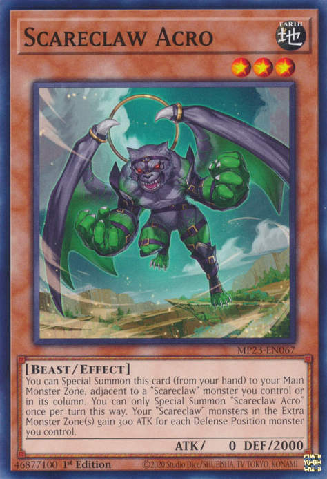 Scareclaw Acro [MP23-EN067] Common | Jomio and Rueliete's Cards and Comics