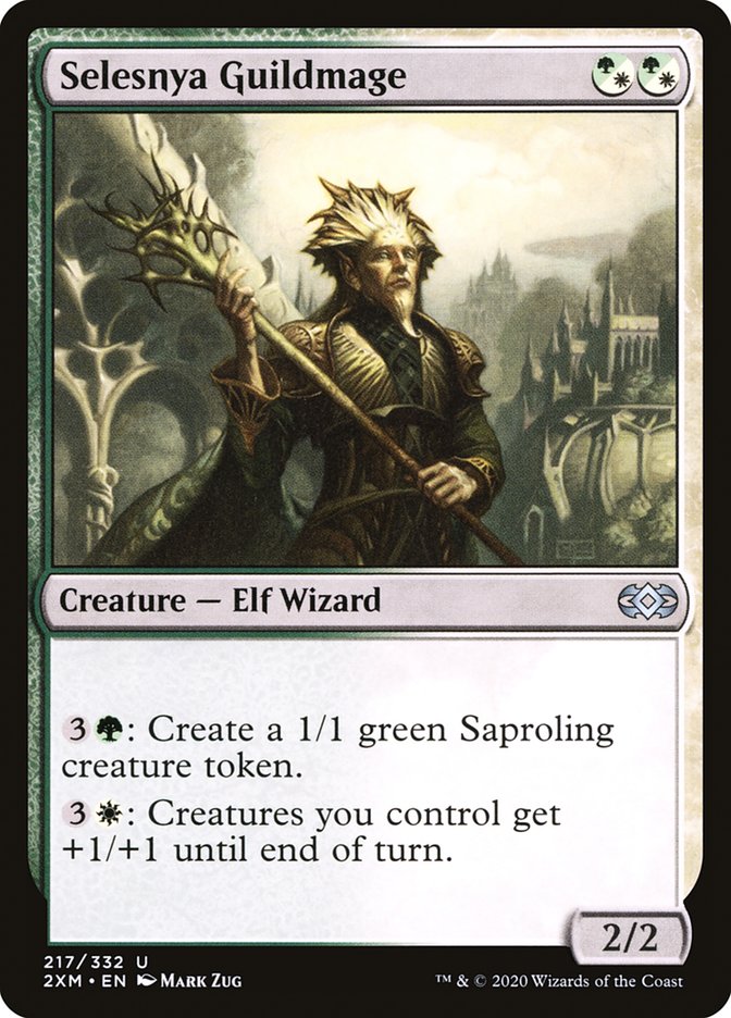 Selesnya Guildmage [Double Masters] | Jomio and Rueliete's Cards and Comics