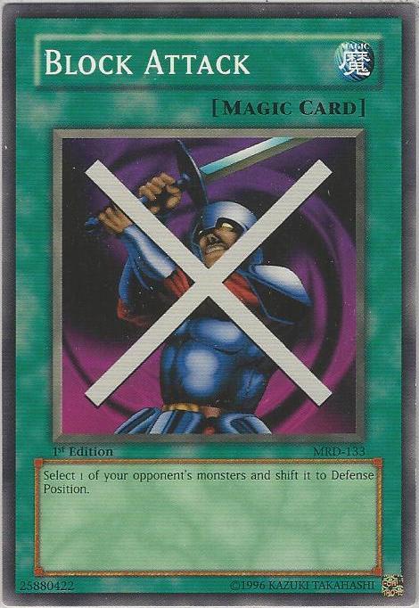 Block Attack [MRD-133] Common | Jomio and Rueliete's Cards and Comics