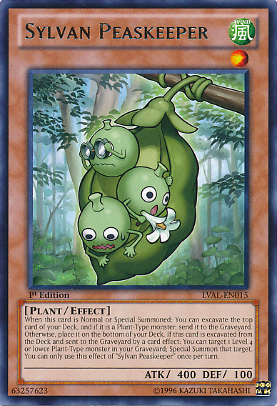 Sylvan Peaskeeper [LVAL-EN015] Rare | Jomio and Rueliete's Cards and Comics