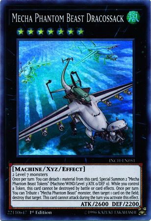 Mecha Phantom Beast Dracossack [INCH-EN051] Super Rare | Jomio and Rueliete's Cards and Comics