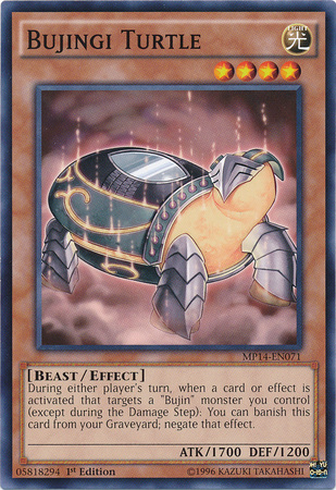 Bujingi Turtle [MP14-EN071] Common | Jomio and Rueliete's Cards and Comics