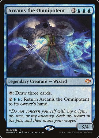 Arcanis the Omnipotent [Duel Decks: Speed vs. Cunning] | Jomio and Rueliete's Cards and Comics