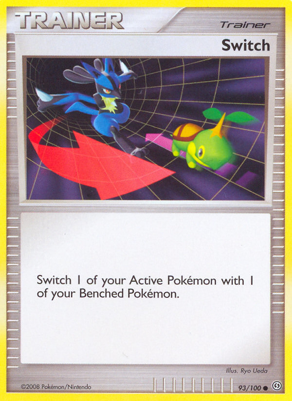 Switch (93/100) [Diamond & Pearl: Stormfront] | Jomio and Rueliete's Cards and Comics