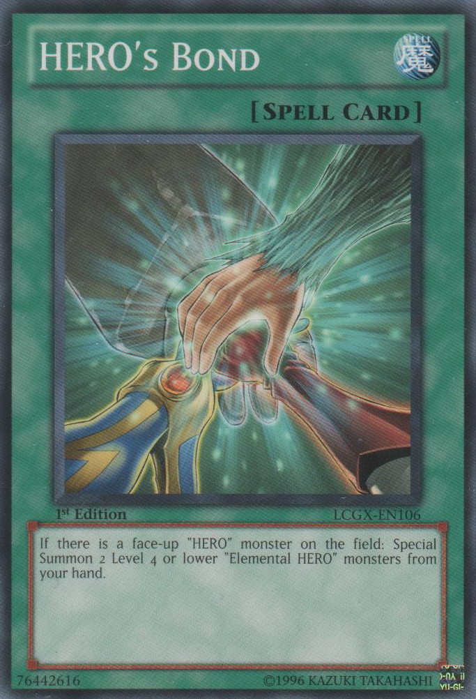 HERO'S Bond [LCGX-EN106] Common | Jomio and Rueliete's Cards and Comics