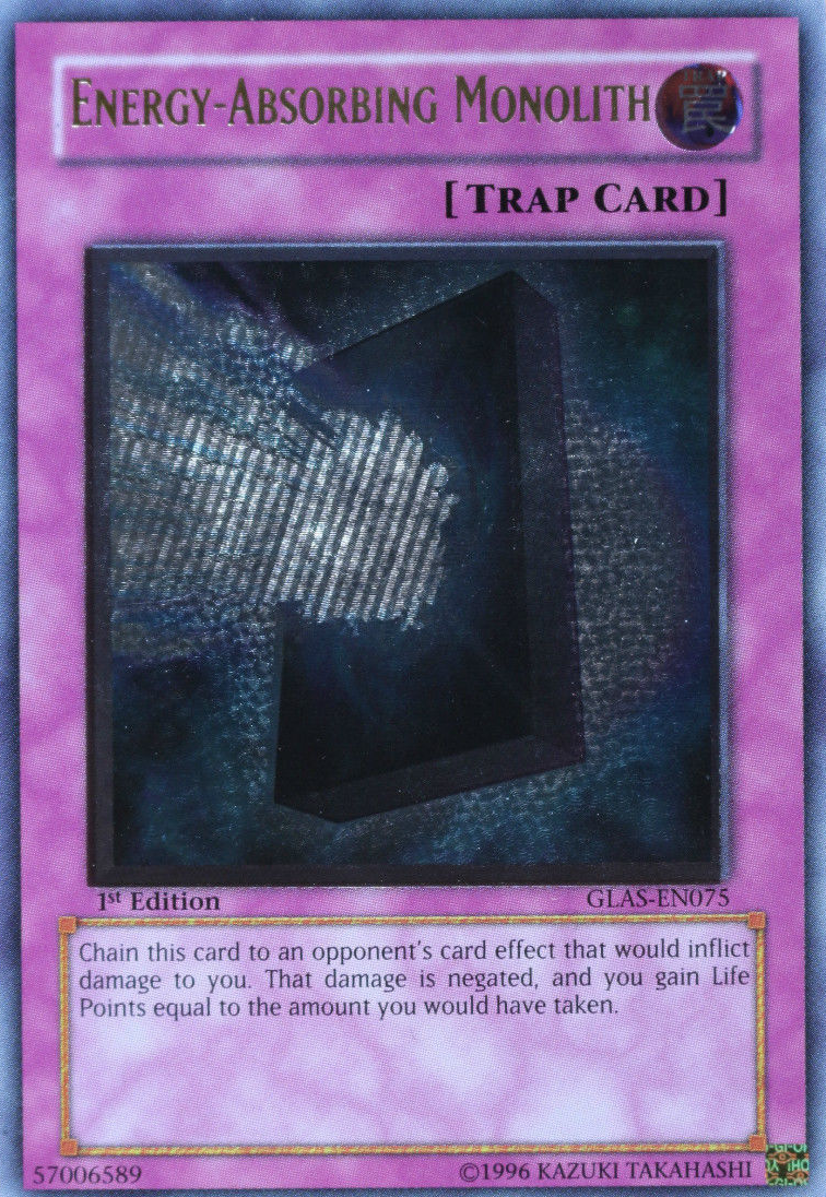 Energy-Absorbing Monolith (UTR) [GLAS-EN075] Ultimate Rare | Jomio and Rueliete's Cards and Comics
