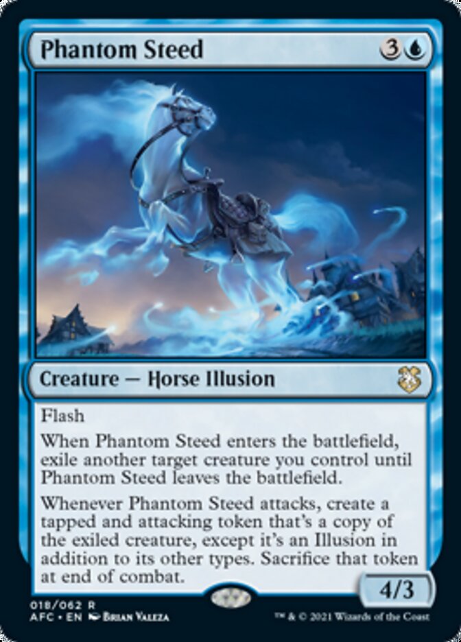 Phantom Steed [Dungeons & Dragons: Adventures in the Forgotten Realms Commander] | Jomio and Rueliete's Cards and Comics