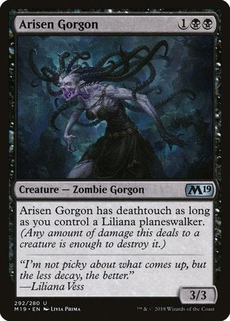 Arisen Gorgon [Core Set 2019] | Jomio and Rueliete's Cards and Comics