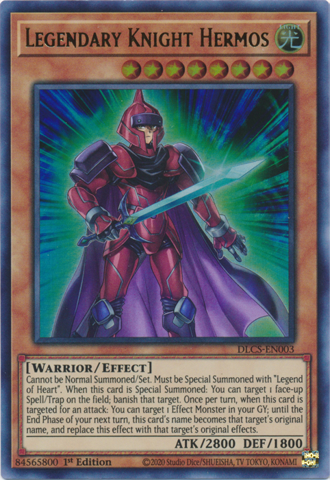 Legendary Knight Hermos [DLCS-EN003] Ultra Rare | Jomio and Rueliete's Cards and Comics