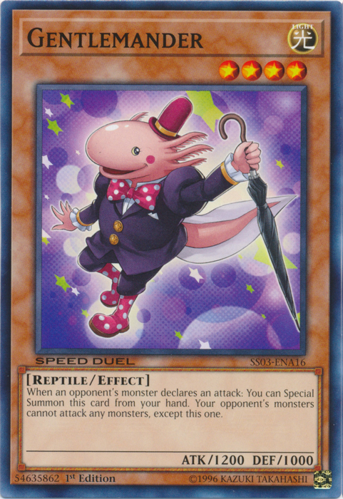 Gentlemander [SS03-ENA16] Common | Jomio and Rueliete's Cards and Comics