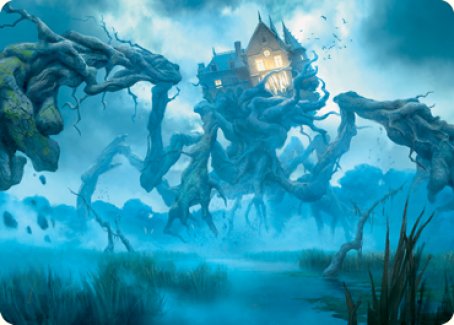 Creeping Inn Art Card [Innistrad: Midnight Hunt Art Series] | Jomio and Rueliete's Cards and Comics