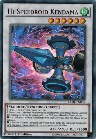 Hi-Speedroid Kendama [CORE-EN095] Ultra Rare | Jomio and Rueliete's Cards and Comics