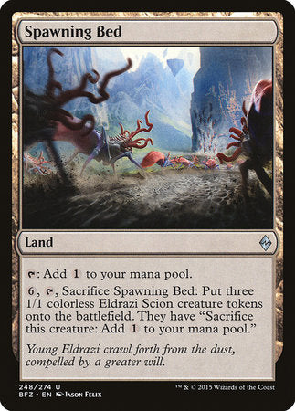 Spawning Bed [Battle for Zendikar] | Jomio and Rueliete's Cards and Comics