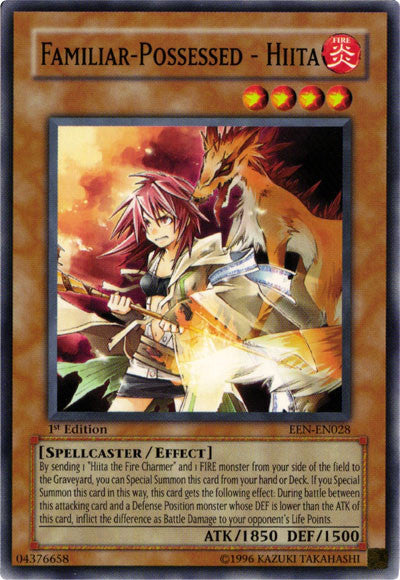 Familiar-Possessed - Hiita [EEN-EN028] Common | Jomio and Rueliete's Cards and Comics