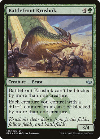 Battlefront Krushok [Fate Reforged] | Jomio and Rueliete's Cards and Comics