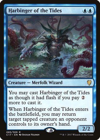 Harbinger of the Tides [Commander 2017] | Jomio and Rueliete's Cards and Comics