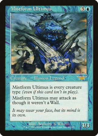 Mistform Ultimus [Legions] | Jomio and Rueliete's Cards and Comics