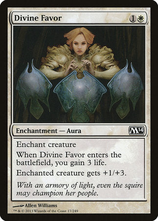 Divine Favor [Magic 2014] | Jomio and Rueliete's Cards and Comics