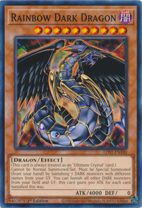Rainbow Dark Dragon [LDS1-EN100] Common | Jomio and Rueliete's Cards and Comics