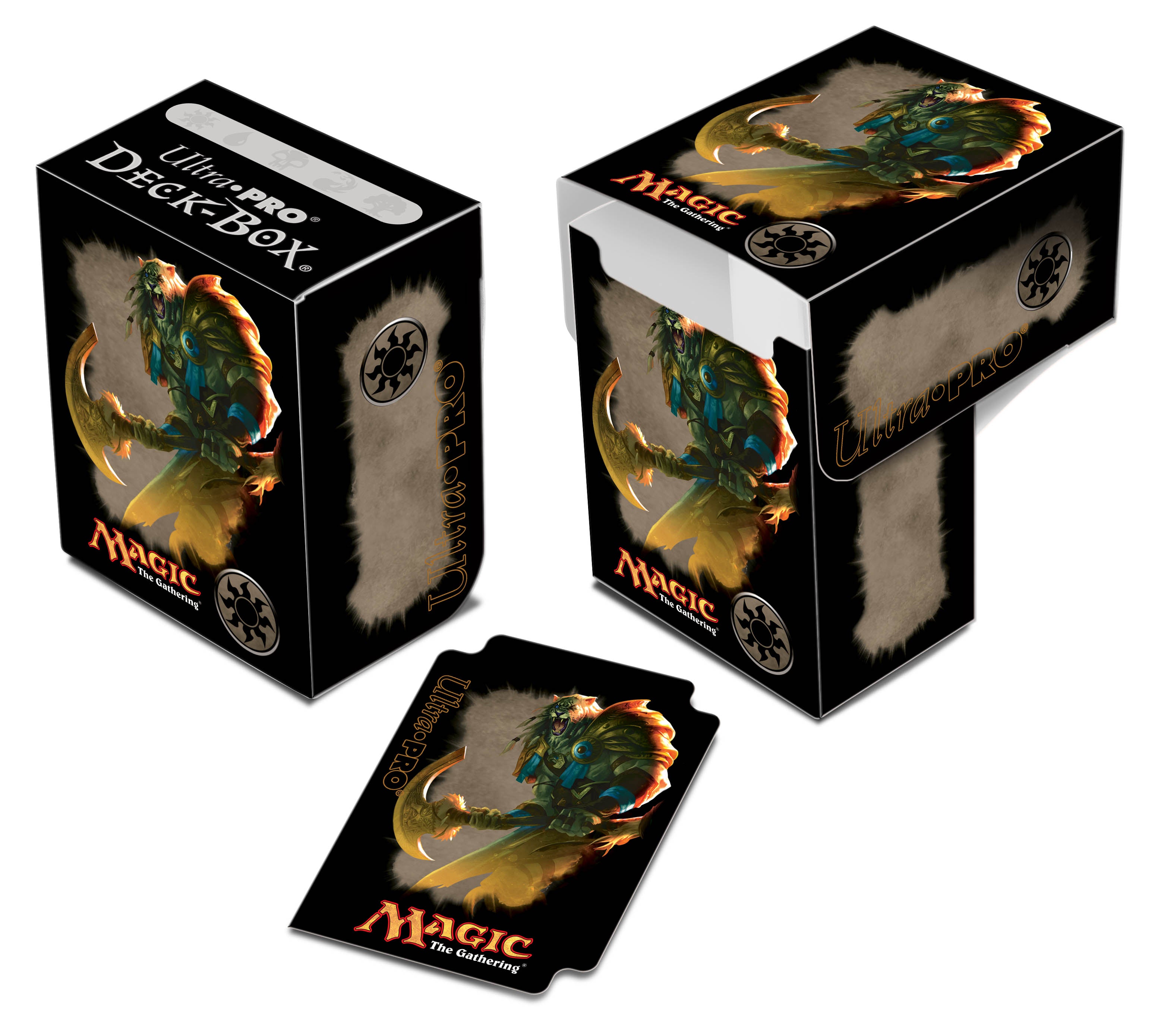 Ultra PRO: Deck Box - Mana 4 (Planeswalker - Ajani) | Jomio and Rueliete's Cards and Comics
