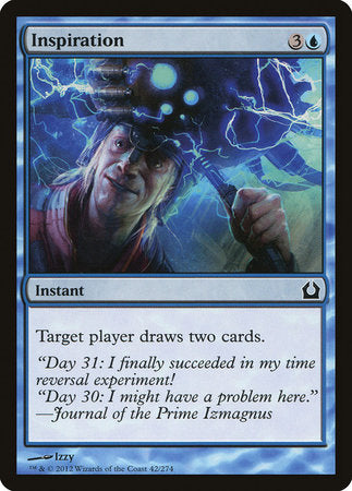 Inspiration [Return to Ravnica] | Jomio and Rueliete's Cards and Comics