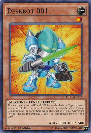 Deskbot 001 [MP15-EN092] Common | Jomio and Rueliete's Cards and Comics