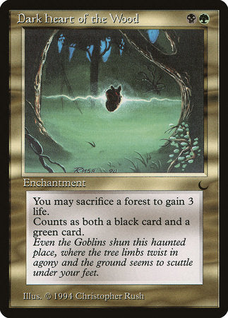 Dark Heart of the Wood [The Dark] | Jomio and Rueliete's Cards and Comics