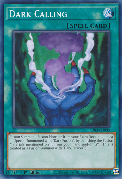 Dark Calling [LDS3-EN035] Common | Jomio and Rueliete's Cards and Comics