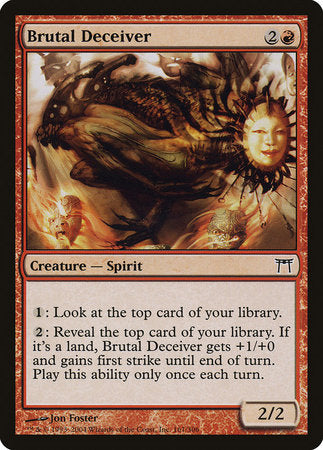 Brutal Deceiver [Champions of Kamigawa] | Jomio and Rueliete's Cards and Comics