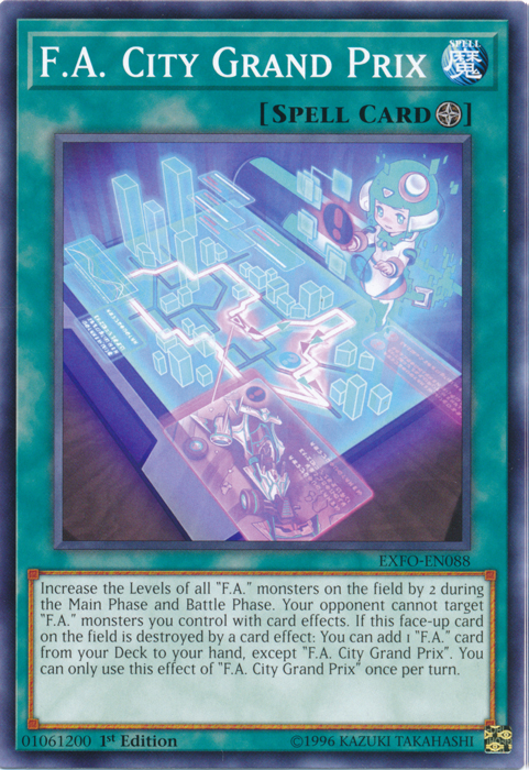 F.A. City Grand Prix [EXFO-EN088] Common | Jomio and Rueliete's Cards and Comics