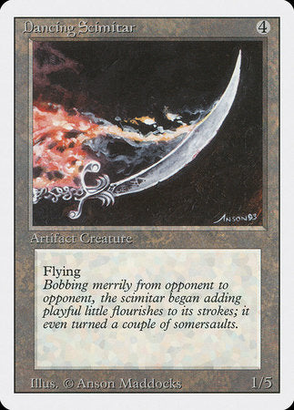 Dancing Scimitar [Revised Edition] | Jomio and Rueliete's Cards and Comics