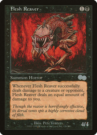Flesh Reaver [Urza's Saga] | Jomio and Rueliete's Cards and Comics