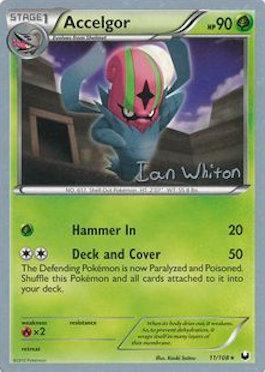 Accelgor (11/108) (American Gothic - Ian Whiton) [World Championships 2013] | Jomio and Rueliete's Cards and Comics