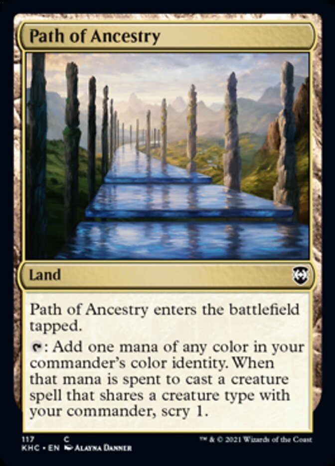 Path of Ancestry [Kaldheim Commander] | Jomio and Rueliete's Cards and Comics