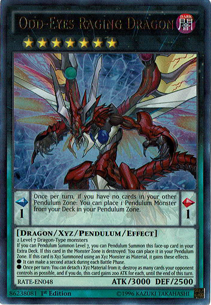 Odd-Eyes Raging Dragon [RATE-EN048] Ultra Rare | Jomio and Rueliete's Cards and Comics