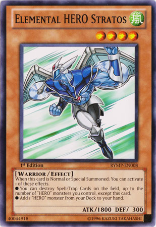 Elemental HERO Stratos [RYMP-EN008] Common | Jomio and Rueliete's Cards and Comics
