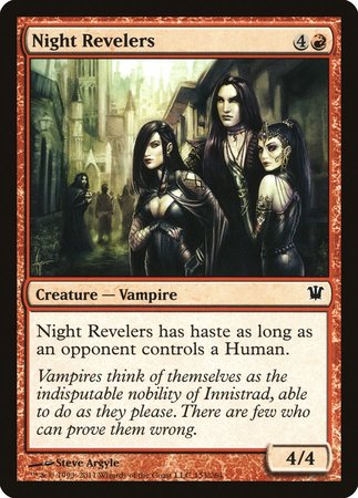 Night Revelers [Innistrad] | Jomio and Rueliete's Cards and Comics