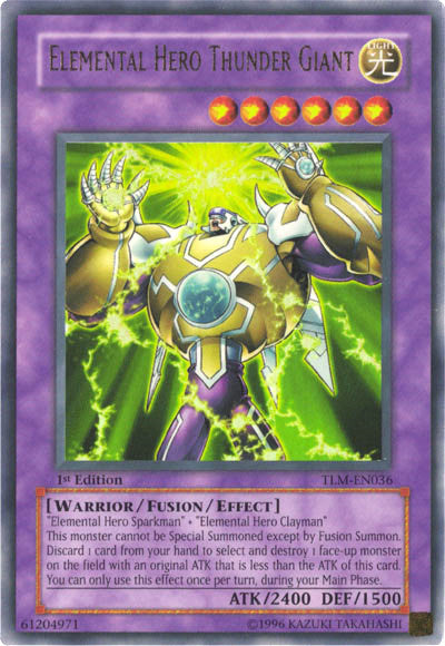 Elemental HERO Thunder Giant [TLM-EN036] Ultra Rare | Jomio and Rueliete's Cards and Comics