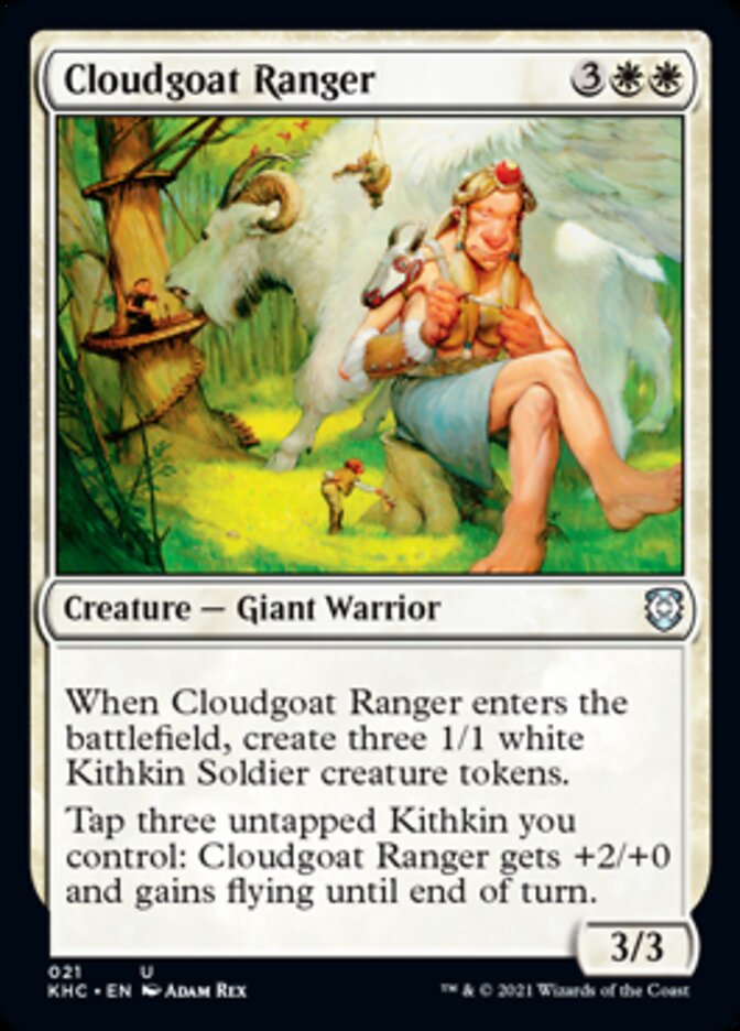 Cloudgoat Ranger [Kaldheim Commander] | Jomio and Rueliete's Cards and Comics