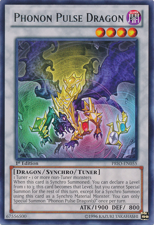 Phonon Pulse Dragon [PRIO-EN055] Rare | Jomio and Rueliete's Cards and Comics