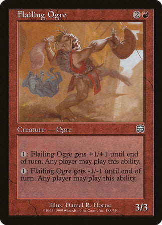 Flailing Ogre [Mercadian Masques] | Jomio and Rueliete's Cards and Comics