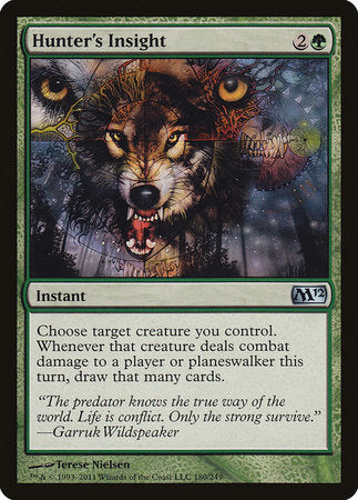 Hunter's Insight [Magic 2012] | Jomio and Rueliete's Cards and Comics