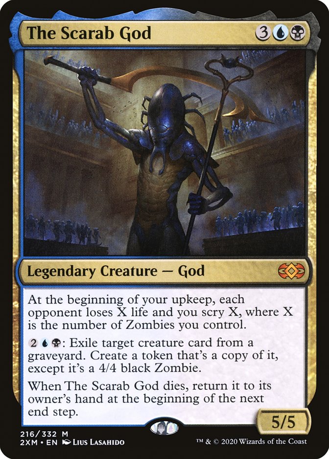 The Scarab God [Double Masters] | Jomio and Rueliete's Cards and Comics