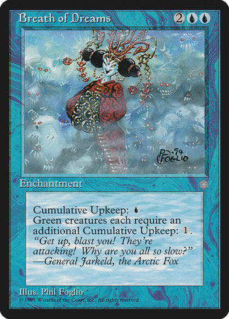Breath of Dreams [Ice Age] | Jomio and Rueliete's Cards and Comics