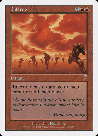 Inferno [Seventh Edition] | Jomio and Rueliete's Cards and Comics