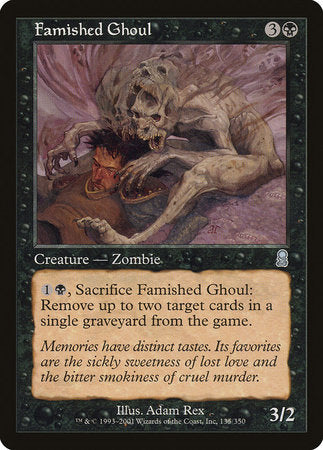 Famished Ghoul [Odyssey] | Jomio and Rueliete's Cards and Comics