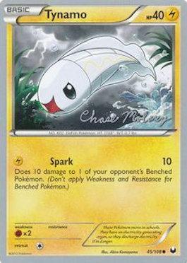Tynamo (45/108) (Eeltwo - Chase Moloney) [World Championships 2012] | Jomio and Rueliete's Cards and Comics